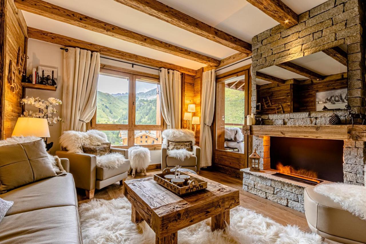 Arc 1950, Ambiance Chalet Luxe 5/7Pers Dans Residence 5* Skis Aux Pieds Avec Spa Les Arcs  Exterior foto