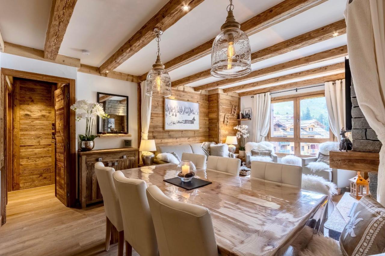 Arc 1950, Ambiance Chalet Luxe 5/7Pers Dans Residence 5* Skis Aux Pieds Avec Spa Les Arcs  Exterior foto