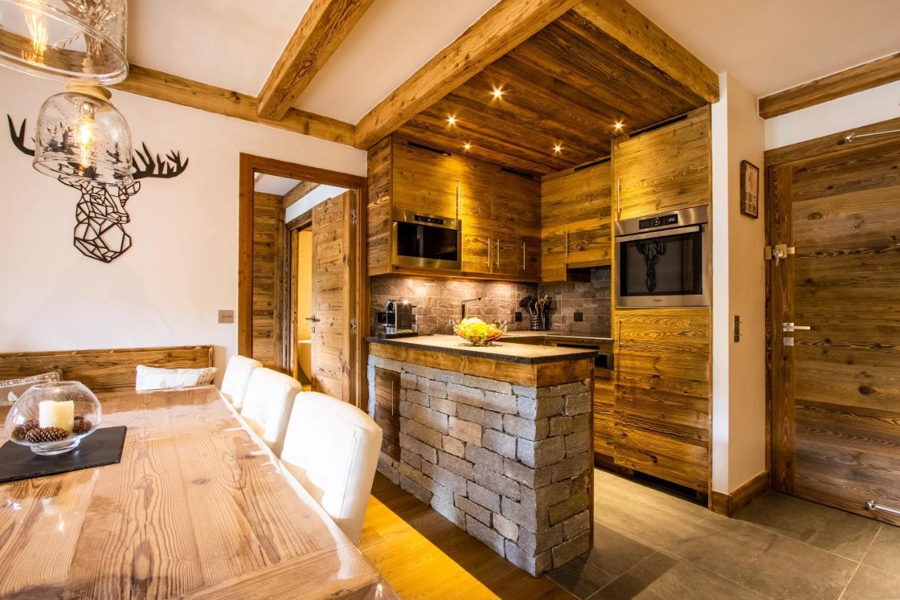 Arc 1950, Ambiance Chalet Luxe 5/7Pers Dans Residence 5* Skis Aux Pieds Avec Spa Les Arcs  Exterior foto