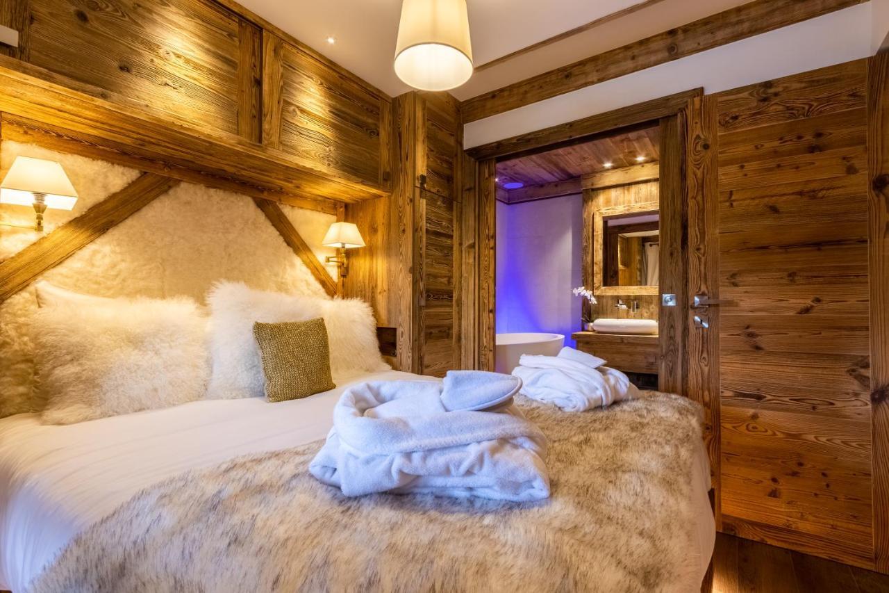 Arc 1950, Ambiance Chalet Luxe 5/7Pers Dans Residence 5* Skis Aux Pieds Avec Spa Les Arcs  Exterior foto